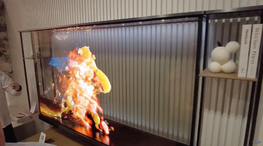 WHAT THE TECH? LG introduces transparent TV at CES in Las Vegas